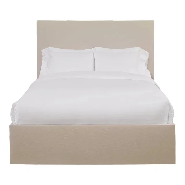 Hadley King Bedframe, Gelam Linen
