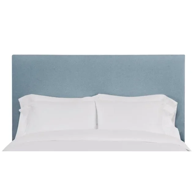 Hadley King Headboard, Blue Velvet