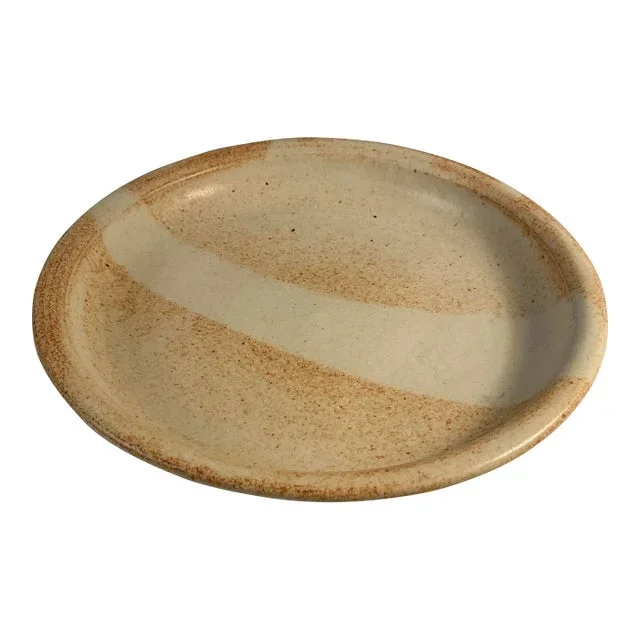 Handmade Studio Pottery Plate/Low Bowl