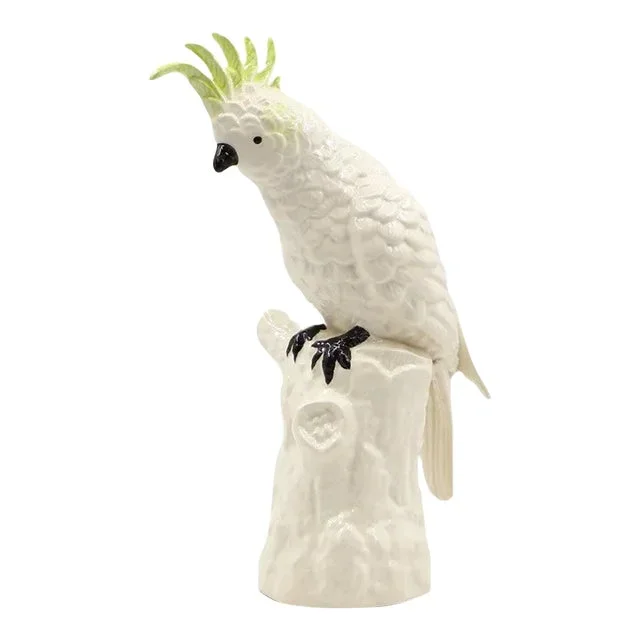 Handpainted Cockatoo Object