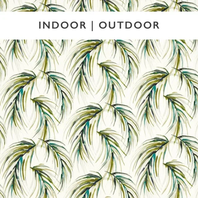 Harlequin Alvaro Fabric in Lime/Palm/Palm
