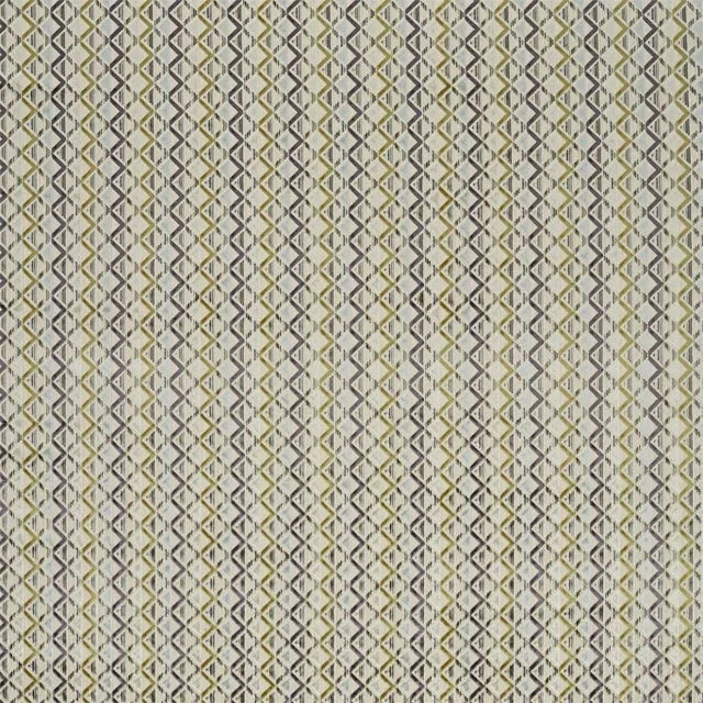 Harlequin Boka Fabric in Brass/Glacier