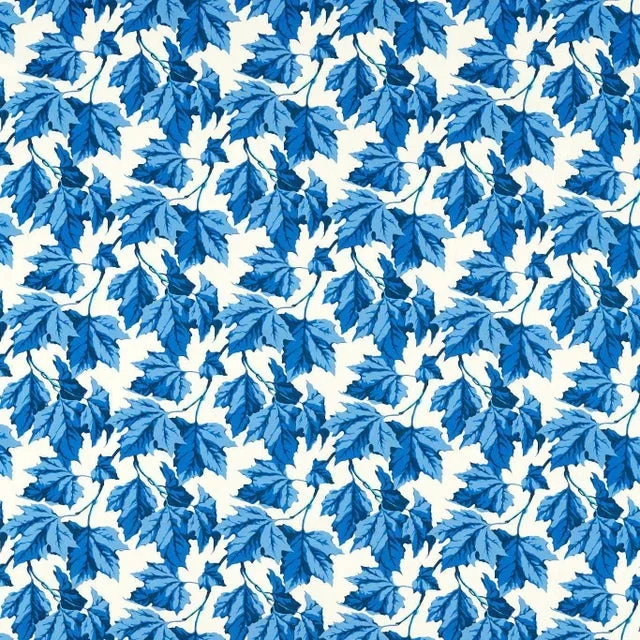 Harlequin Dappled Leaf Fabric in Lapis – a Sample