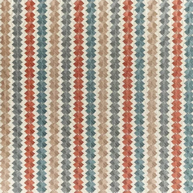 Harlequin Kalimba Fabric in Harissa/ Jute/ Harbour – a Sample