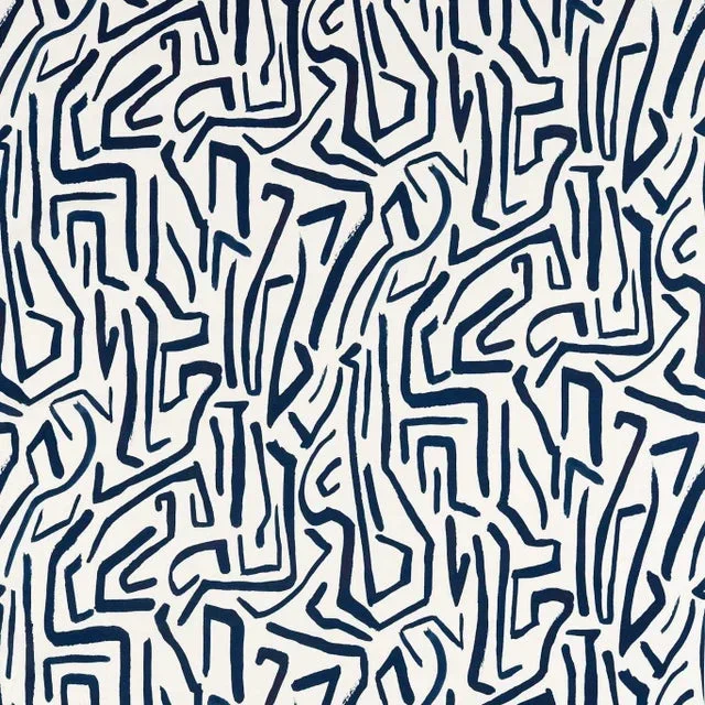 Harlequin Melodic Fabric in Japanese Ink/Origami – a Sample
