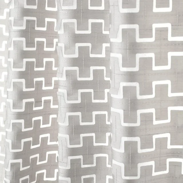 Harlequin Noa Fabric in Steel – a Sample