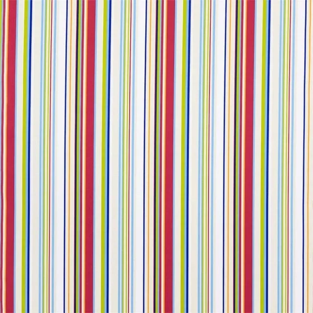Harlequin Rush Fabric in Red,Navy,Citrus