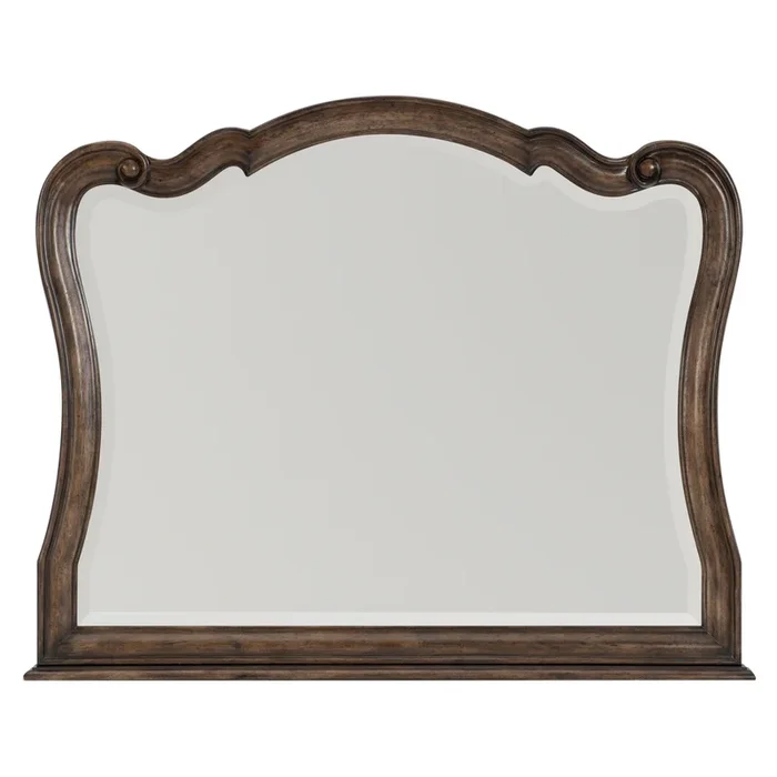Heath Court Brown Oak Mirror (Mirror Only)