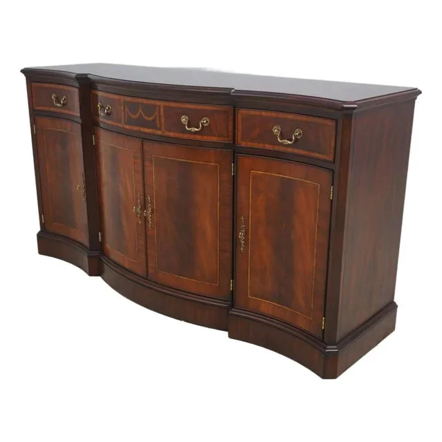 Henkel Harris Model 2369 Inlaid Mahogany Sideboard
