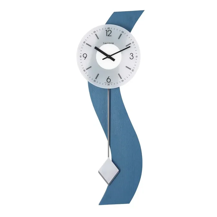 Hermle Maren Wall Clock – Blue