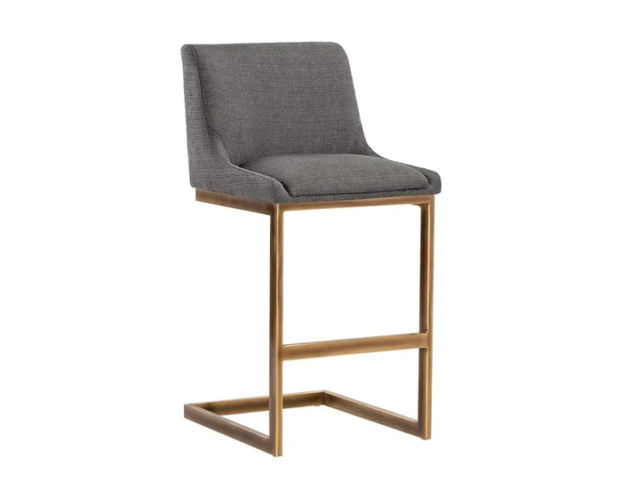 Holly Barstool – Zenith Graphite Grey