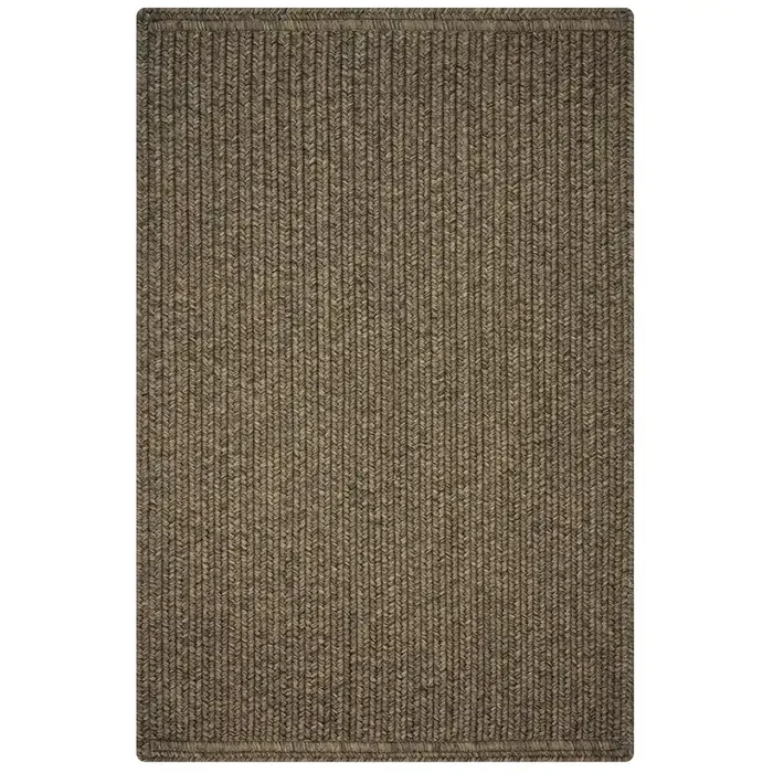 Homespice Decor Chestnut Brown Braided – 20 X 30″ Rectangular Area Rug