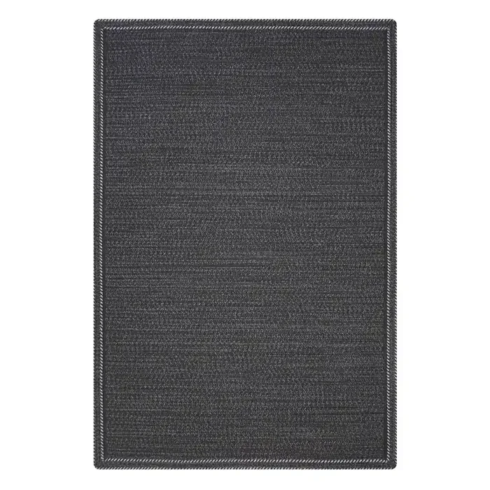 Homespice Decor Exeter Black Braided Area Rugs