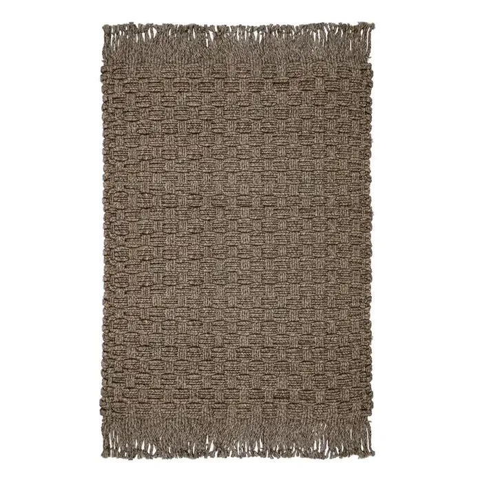 Homespice Decor Sawyer Brown Braided Area Rugs