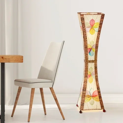 Hourglass Large Floor Lamp Multi Color (Item # 553 l m)