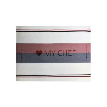 I love My Chef Napkin by Garnier Thiebaut