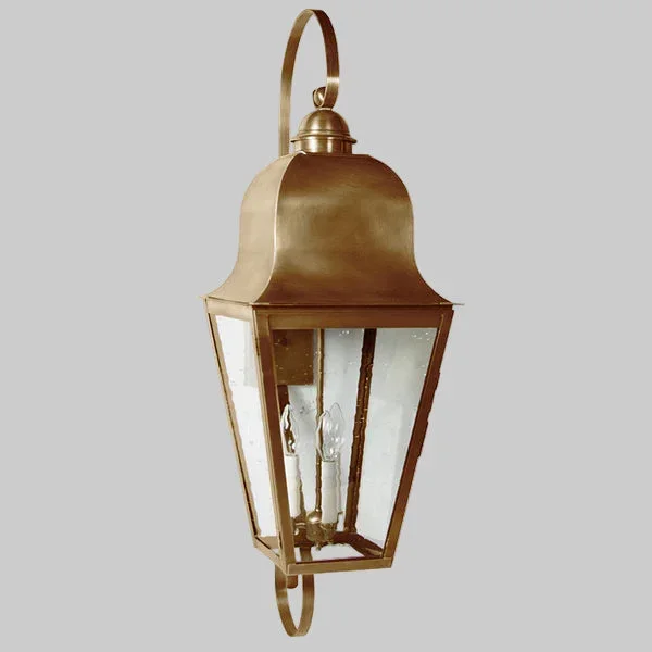 Imperial Wall Light – Large Antique Brass