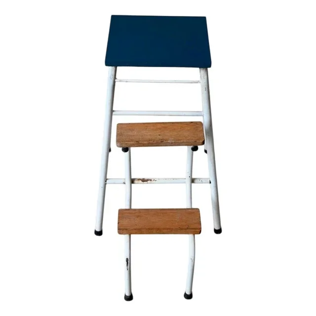 Industrial and Bohemian Step Stool