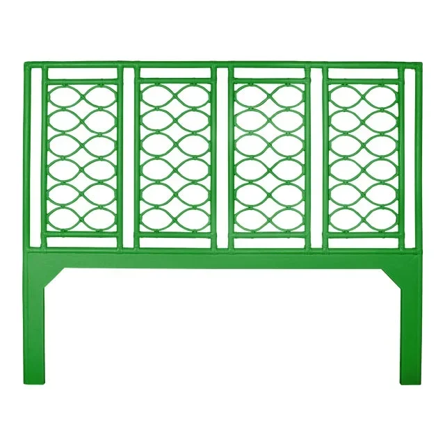 Infinity Headboard King – Bright Green