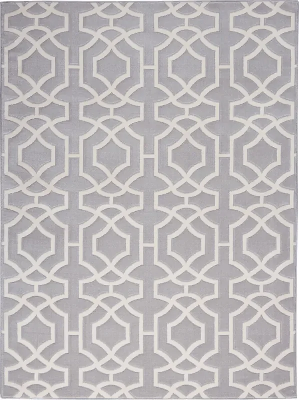 Inspire Me! Home Décor Joli Imhr2 Grey/white Area Rugs