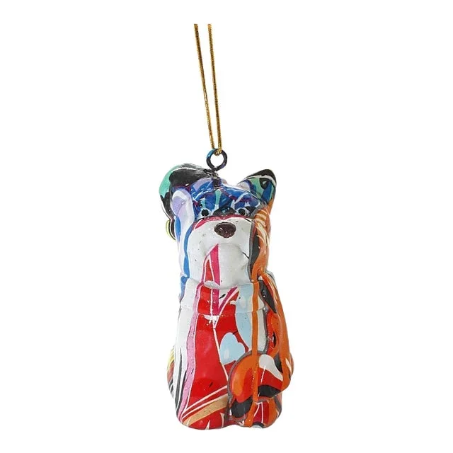 Interior Illusions Plus Yorkshire Terrier Holiday Dog Ornament