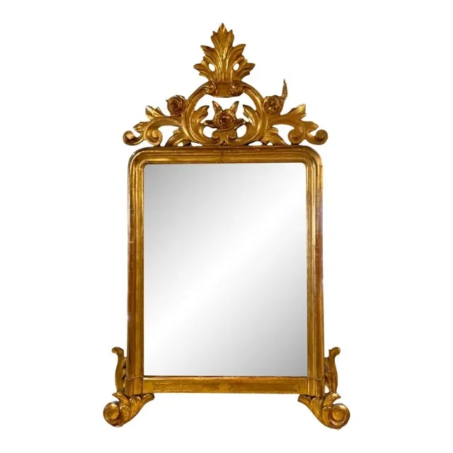 Italian 19th Century Louis Philippe Dore Mirror