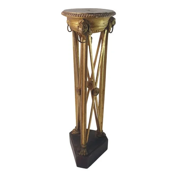Italian Guilded Gueridon Pedestal, 1750s