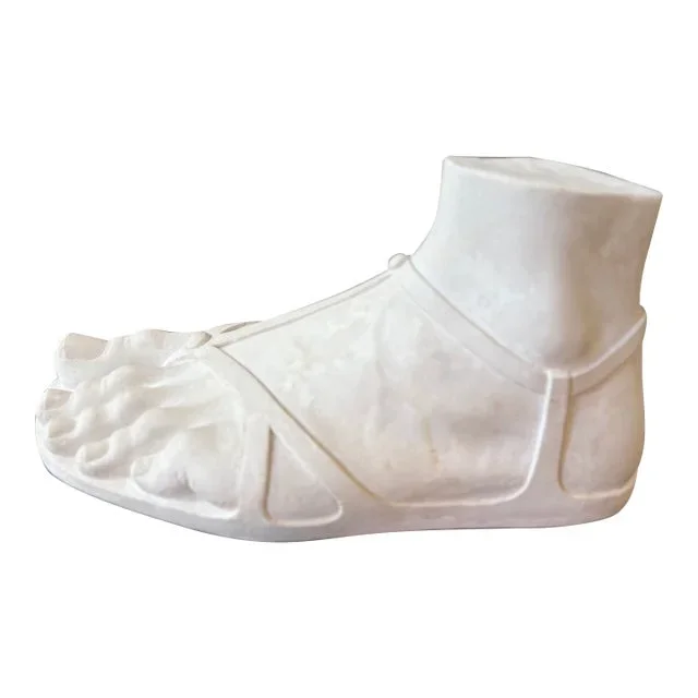Italian Plaster Foot With Sandal