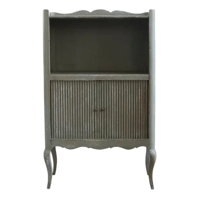 Italian Pleated Cabinet, 1950s