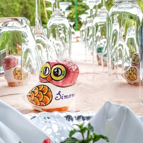 Italian Pottery Favors – Little Owl