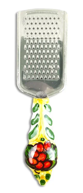 Italian pottery parmesan grater
