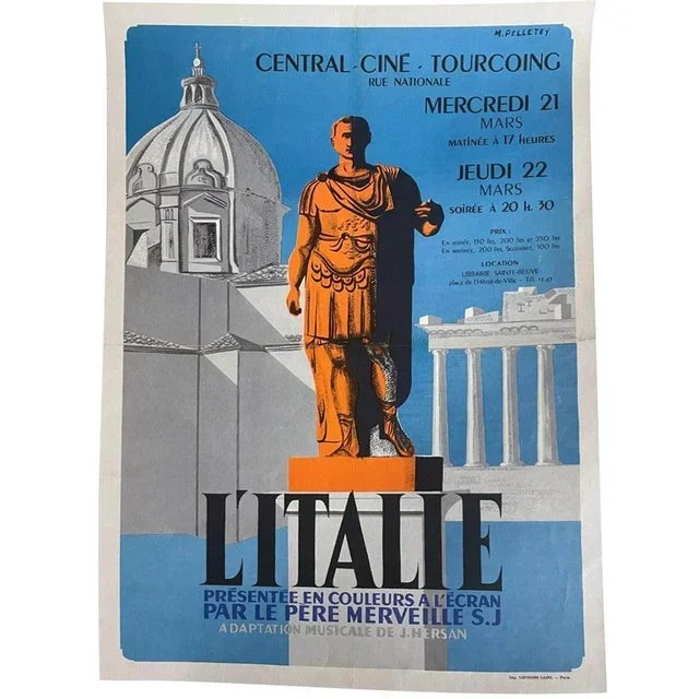 Italy on Screen Poster, 1974