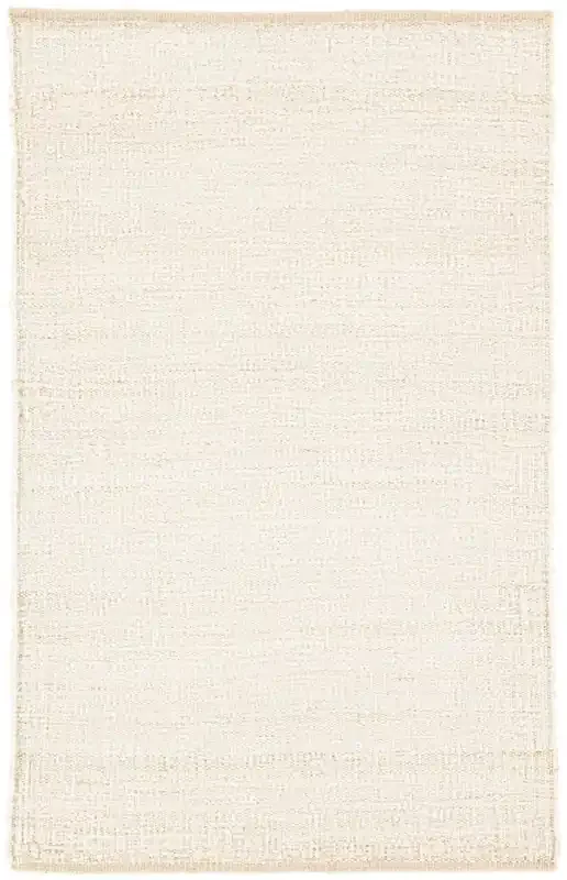 Jaipur Living Anthro NLM07 Solid Cream Handwoven Area Rugs