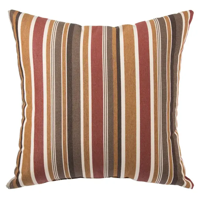 Jaipur Living Coastline TER22 Stripes Brown Pillows