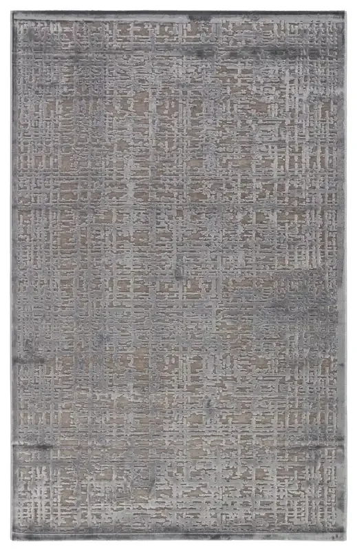 Jaipur Living Dreamy FB107 Abstract Gray Power Loomed Area Rugs