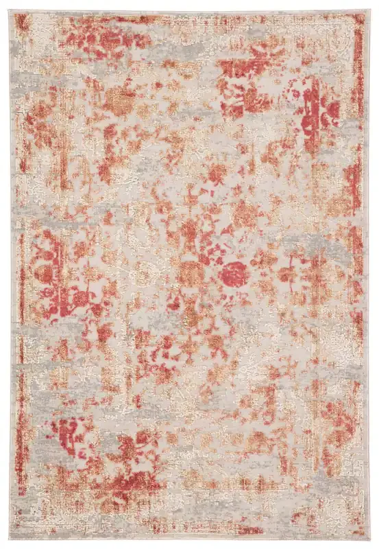 Jaipur Living Dreslyn CIQ14 Floral Red Power Loomed Area Rugs