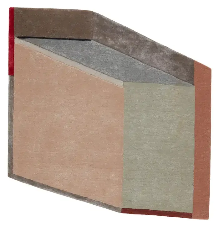 Jaipur Living Tauri ICO04 Geometric Pink Hand Tufted Area Rugs