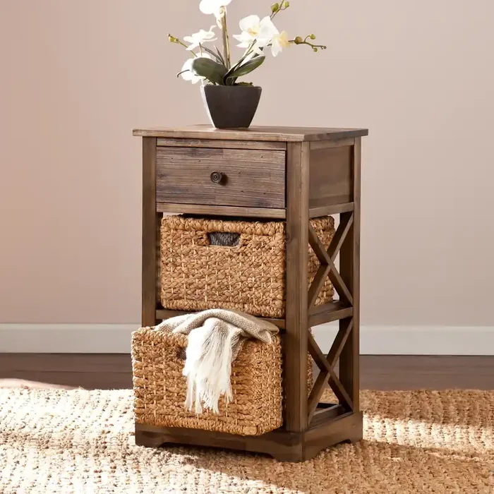Jayton 2-basket Storage Shelf