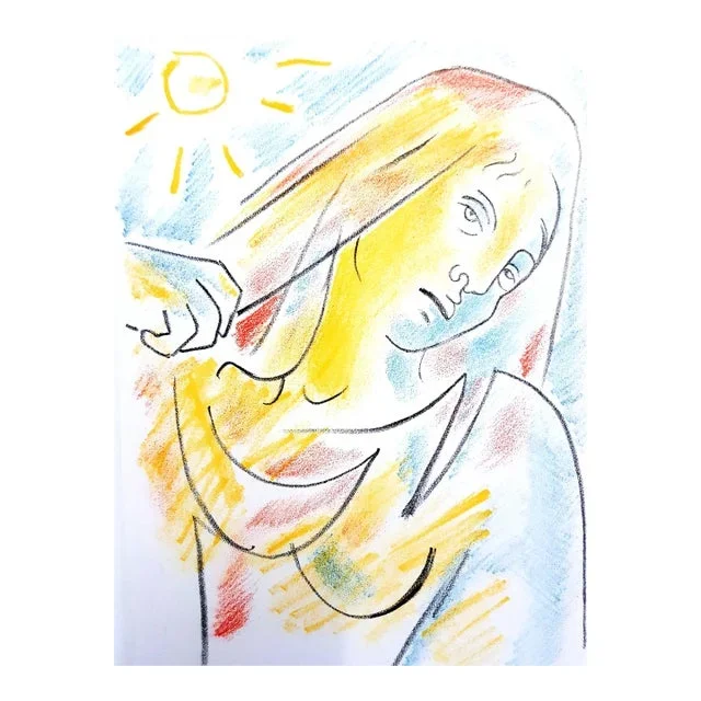 Jean Cocteau, Antigone, 1957, Lithograph