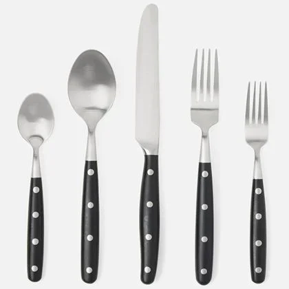 Jones Flatware Set by Blue Pheasant
