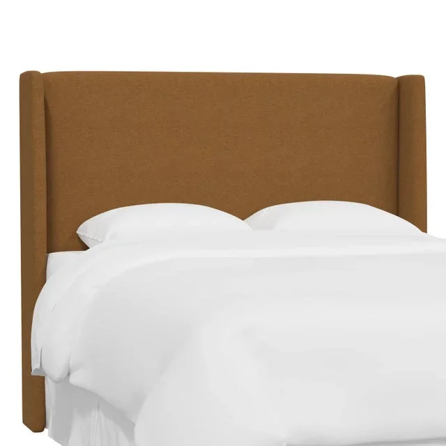 Jordan Twin Wingback Headboard in Zuma Amber
