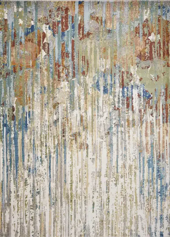 KAS Rugs Arte 6106 Ivory Elements Machine-woven Area Rugs