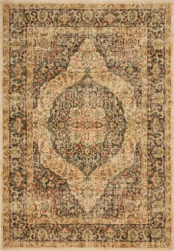KAS Rugs Cordoba 4442 Mocha Antigua Machine-woven Area Rugs