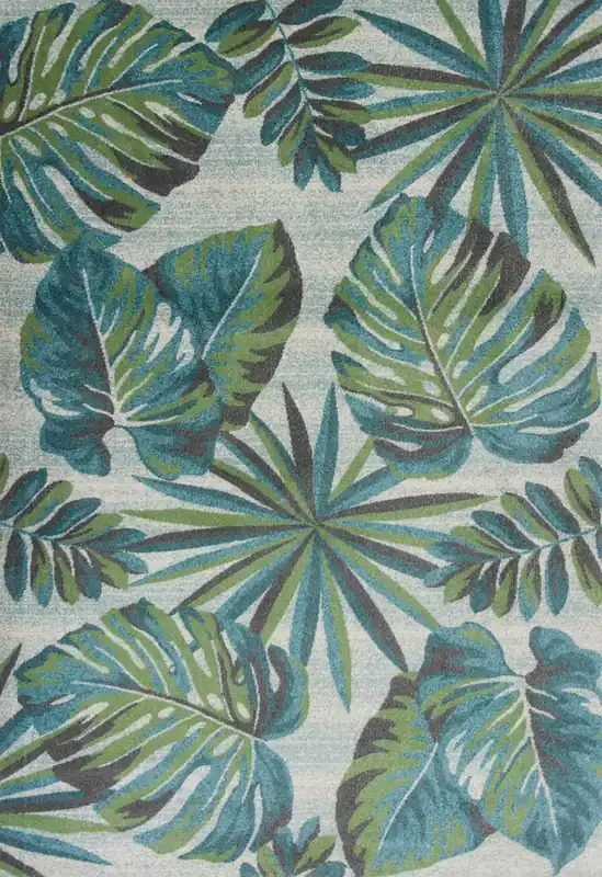 KAS Rugs Stella 6253 Teal/green Nassau Machine-woven Area Rugs