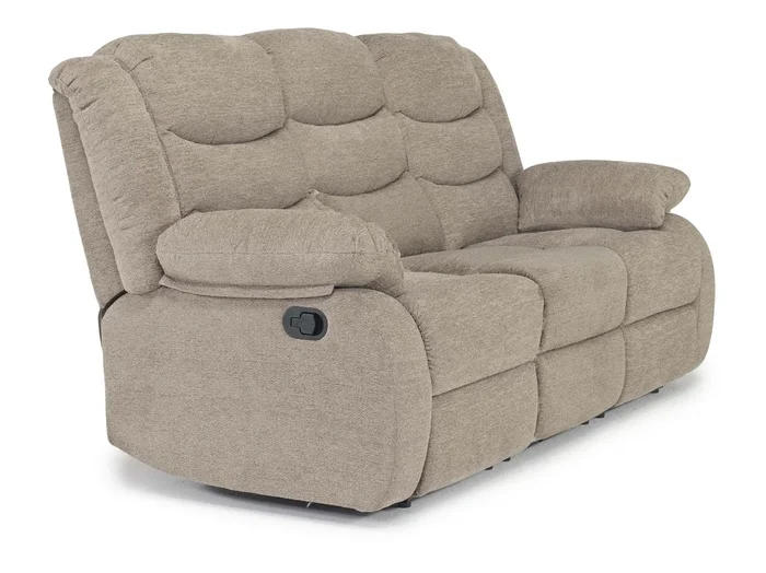 Kelsey Reclining Sofa in Light Brown