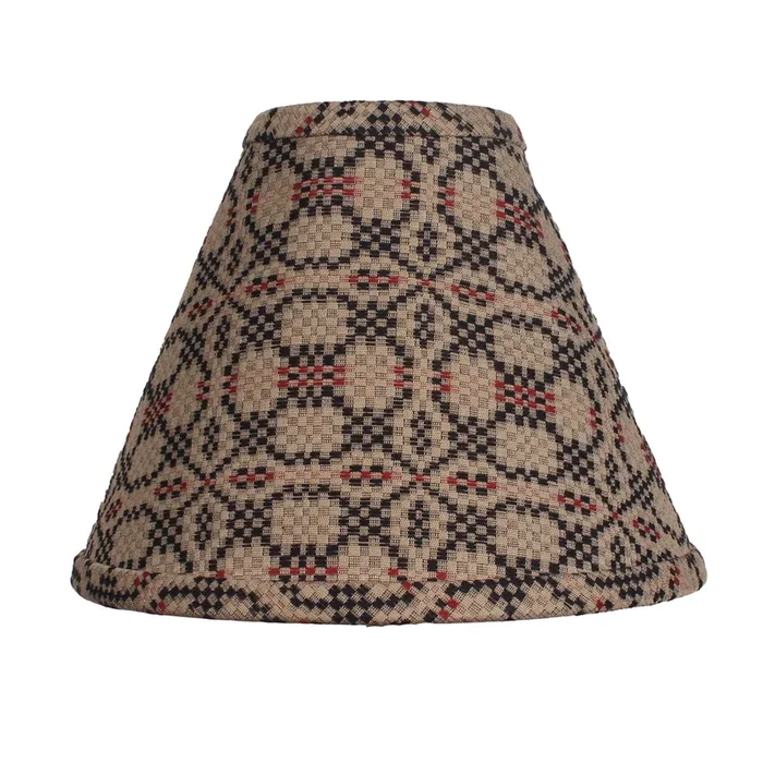 Kendall Jacquard Black 14″ Lamp Shade