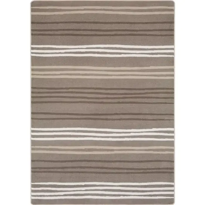Kid Essentials All Lined Up Neutral Area Rugs