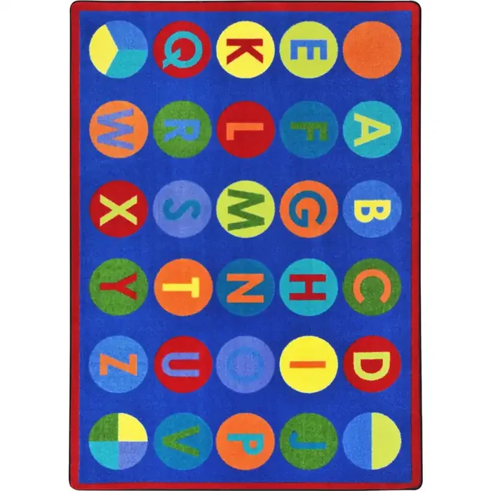 Kid Essentials Alpha-dots Multi Area Rugs