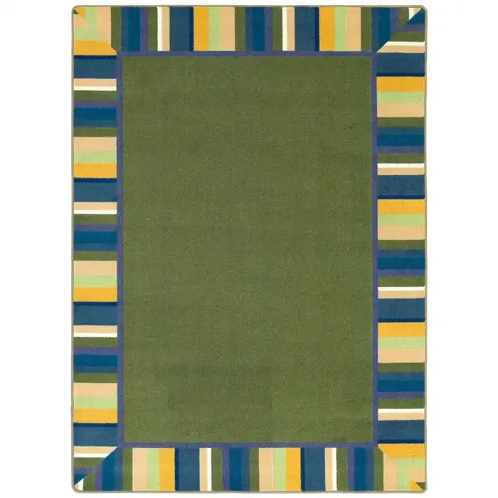 Kid Essentials Clean Green Bold Area Rugs