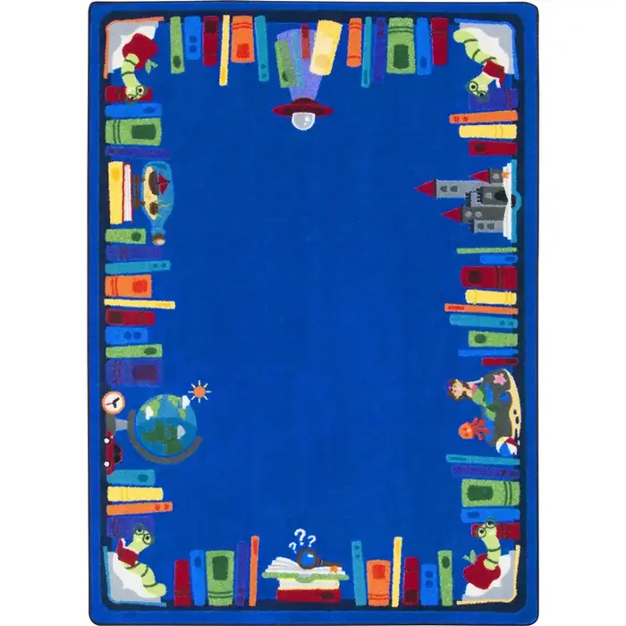 Kid Essentials Discovery Books Multi Area Rugs